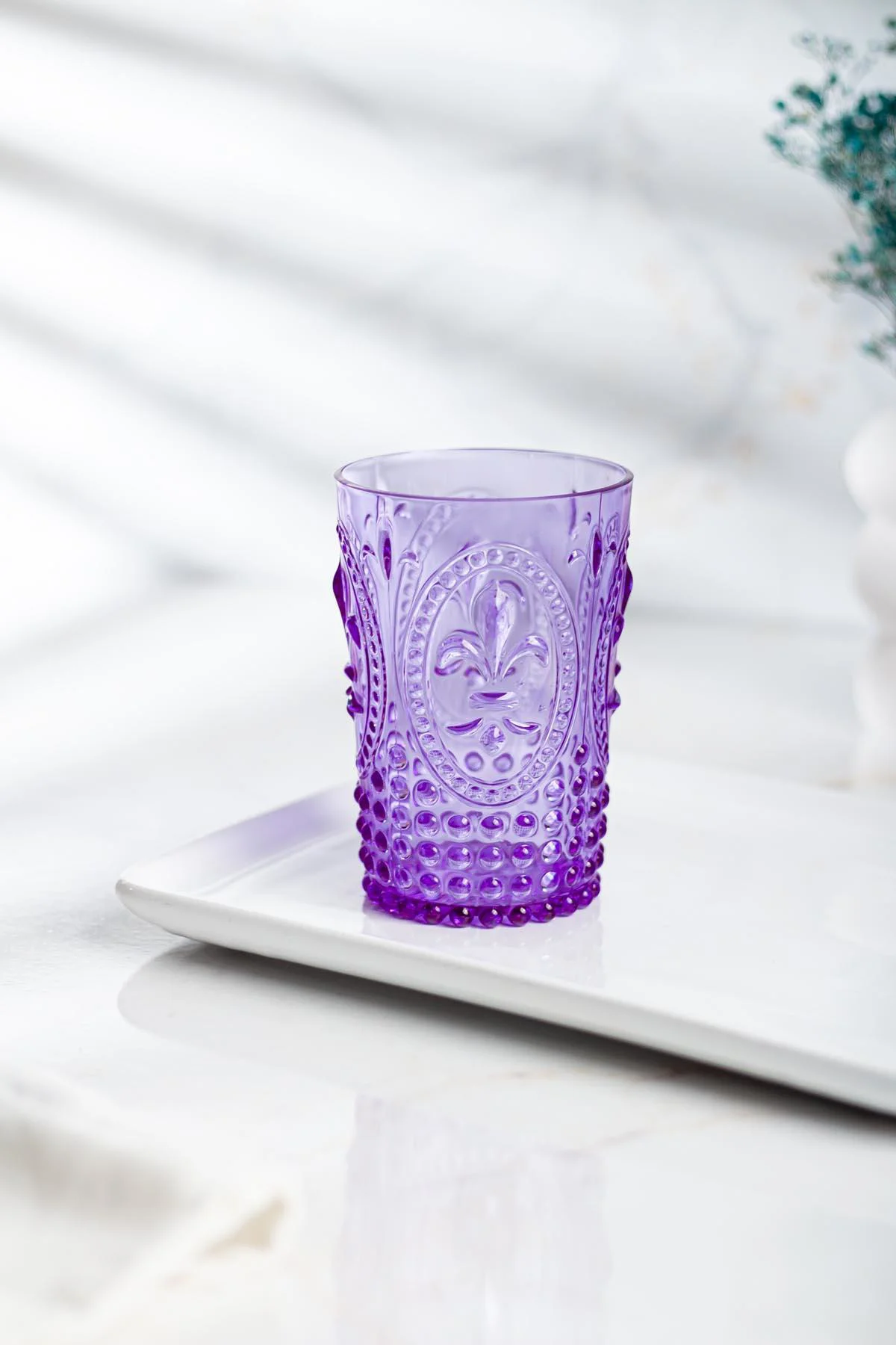 Akrilik Mor Kısa Bardak & Su Meşrubat Kahve Yanı Bardağı 400 ml ( Cam Değildir ) Akrilik Mor Kısa Bardak & Su Meşrubat Kahve Yanı Bardağı 400 ml ( Cam Değildir )