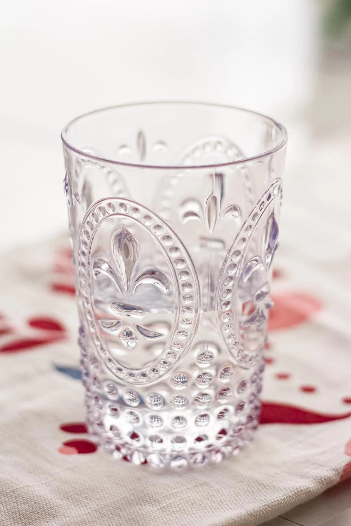 Akrilik Şeffaf Tekli Kısa Bardak & Su Meşrubat Kahve Yanı Bardağı 400 Ml ( Cam Değildir )