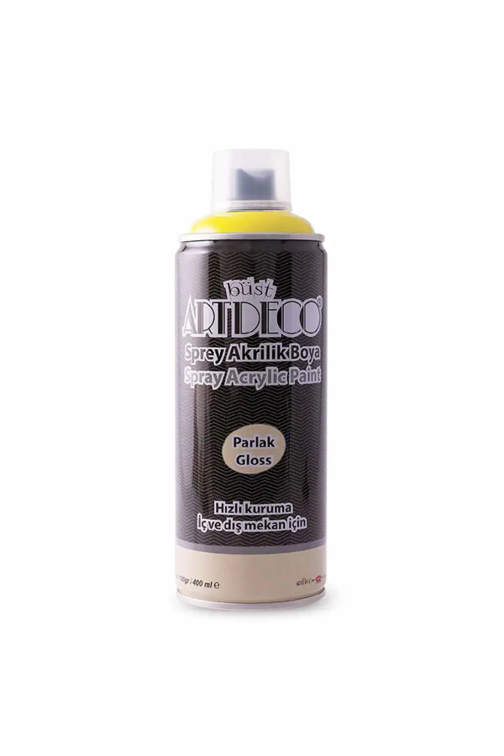 Akrilik Sprey Boya 400 ml Sarı Y-400-150