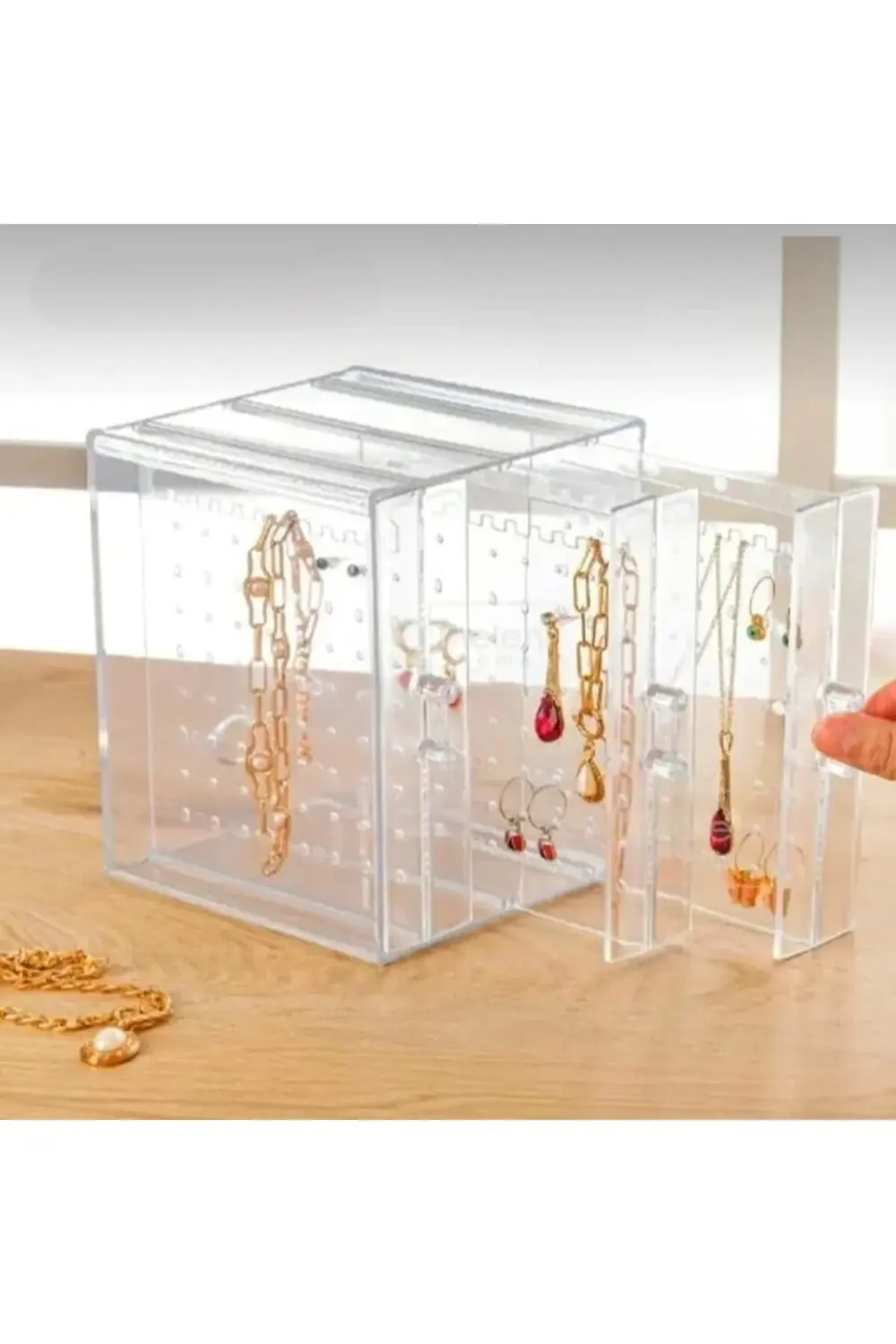 Akrilik Takı Düzenleyici, 3 Çekmeceli, 18 x 13 x 13 cm 1185222