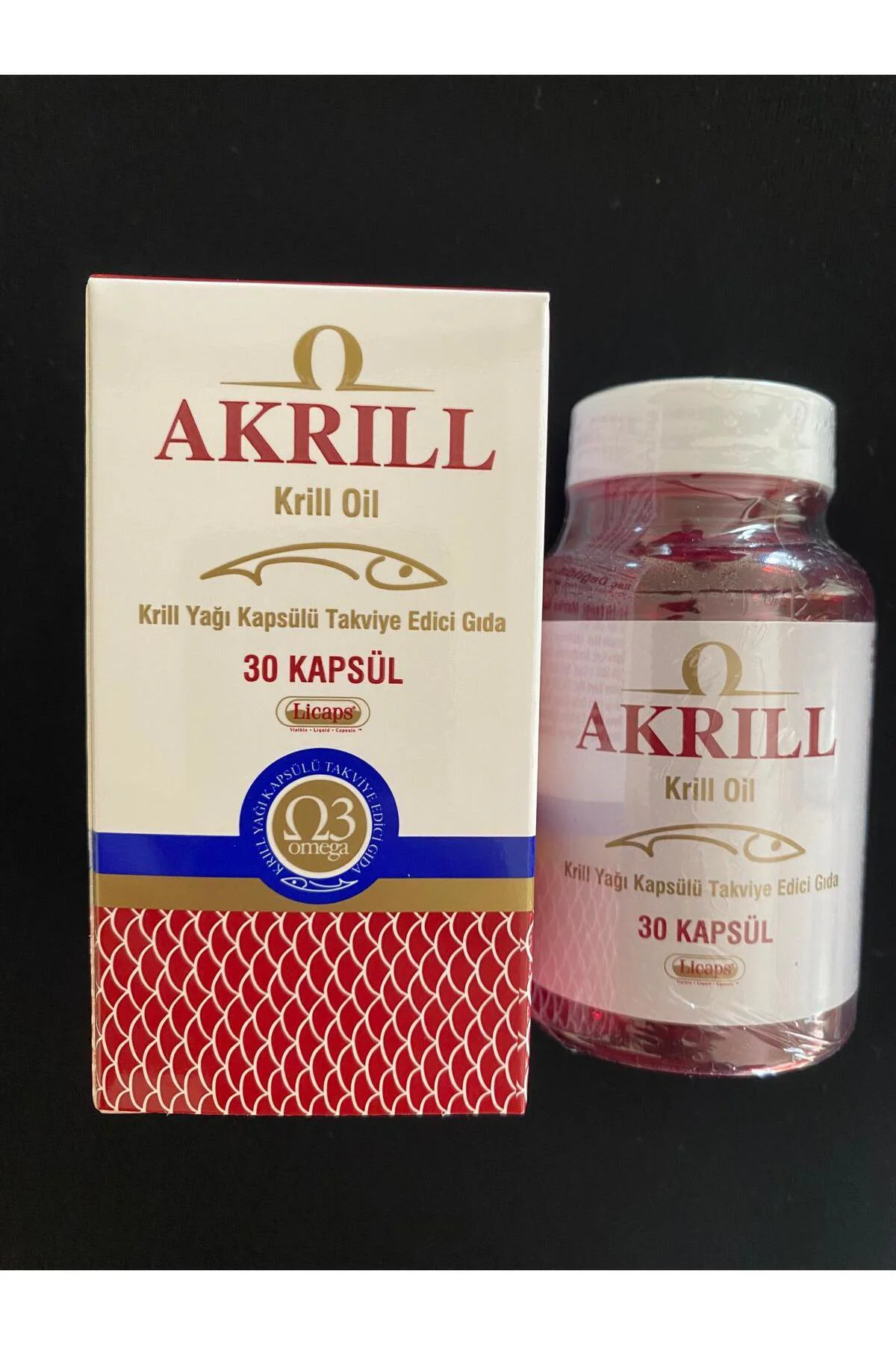 Akrill Krill Oil 30 Kapsül(KRİLL YAĞI KAPSÜLÜ IÇEREN TAKVİYE EDİC