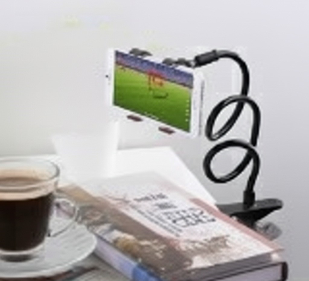 Akrobat Telefon Tutucu 60cm Spiral Gövdeli, 360° Oynar Başlıklı,A