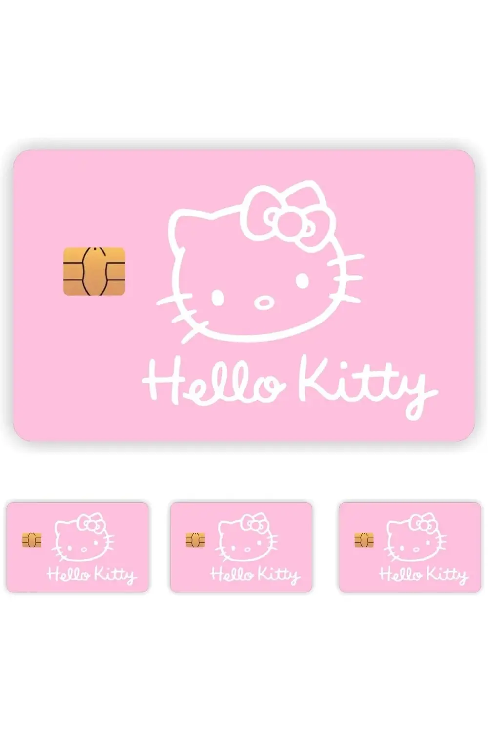 Aksesuar 4 Adet Hello Kart Kaplama Kart Etiketi 4 1185222