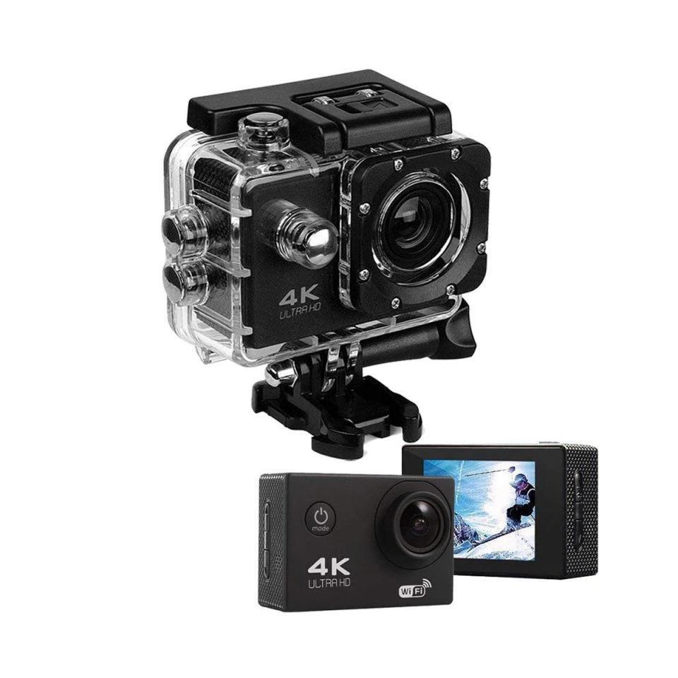 Çanta Yurdu Aksiyon Kamera Wi-Fi 4K Ultra Hd 170 Derece