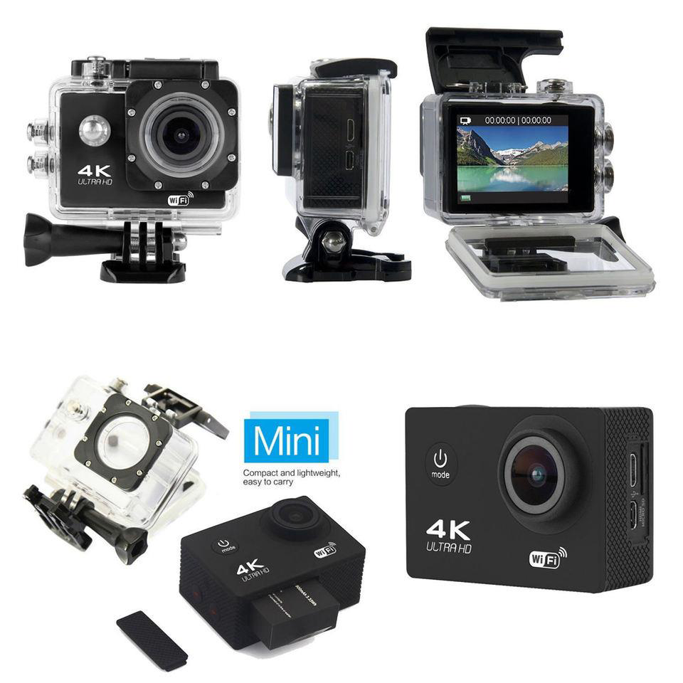 Çanta Yurdu Aksiyon Kamerasi Wi-Fi Ks503 4K Ultra Hd 170 Derece 32 Gb