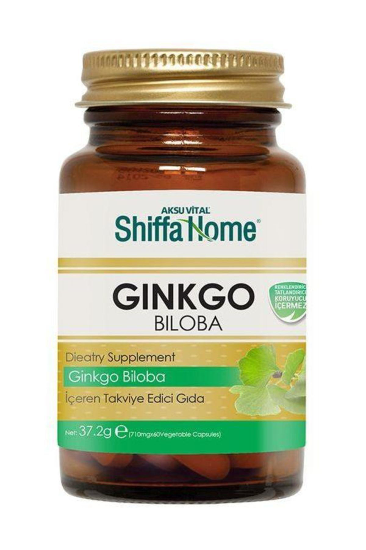 Aksu Vital  Gingko Biloba Ginko Biloba Kapsül 620 Gr 60 Adet