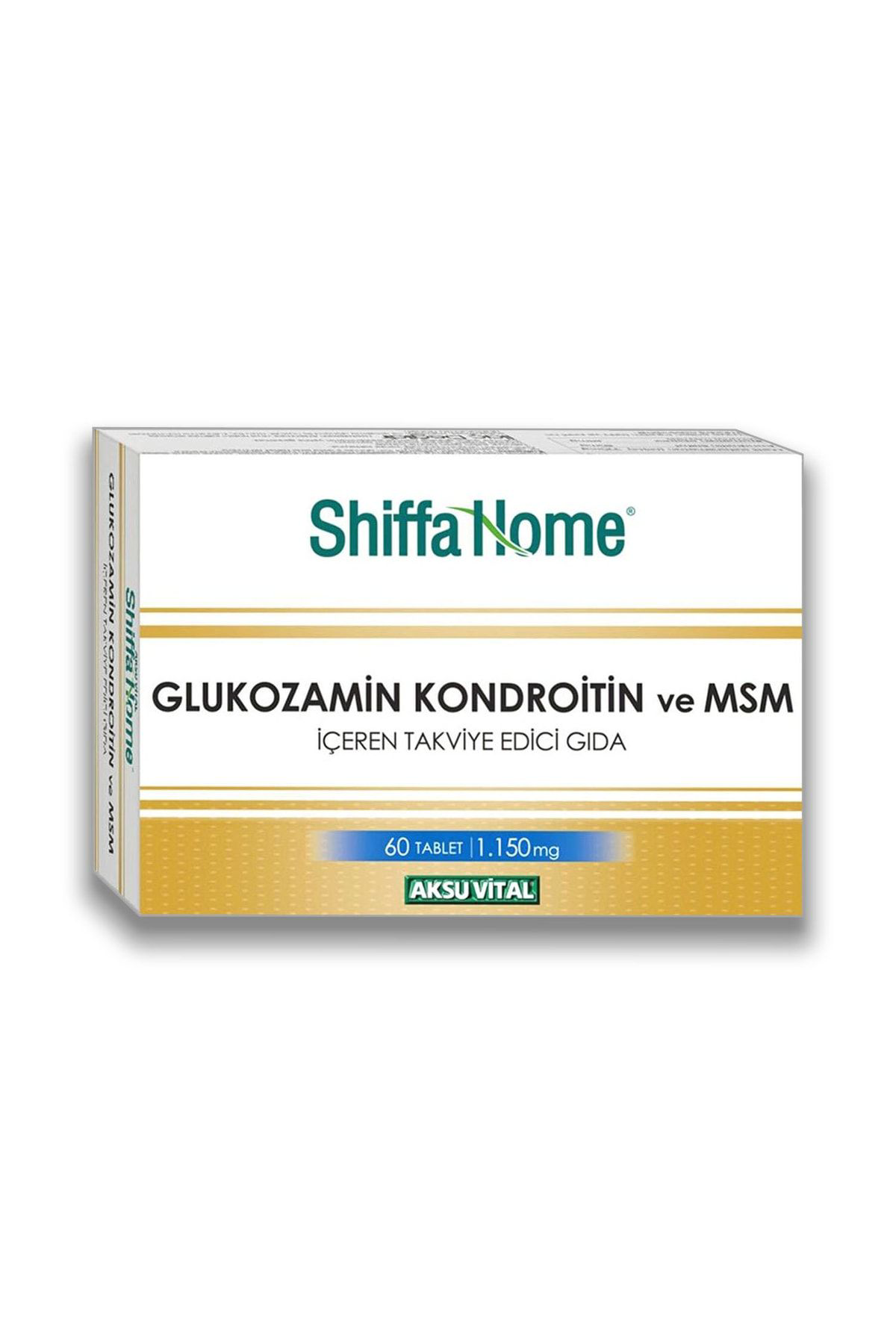 Aksuvital Shıffa Home Glucosamine Chondroitine Msm 60 Tablet X 3 