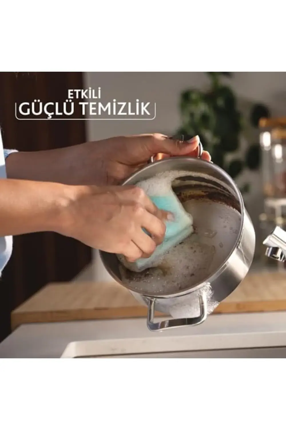 Aktif Enzimli Oluklu Sünger, 3’lü Paket 395519