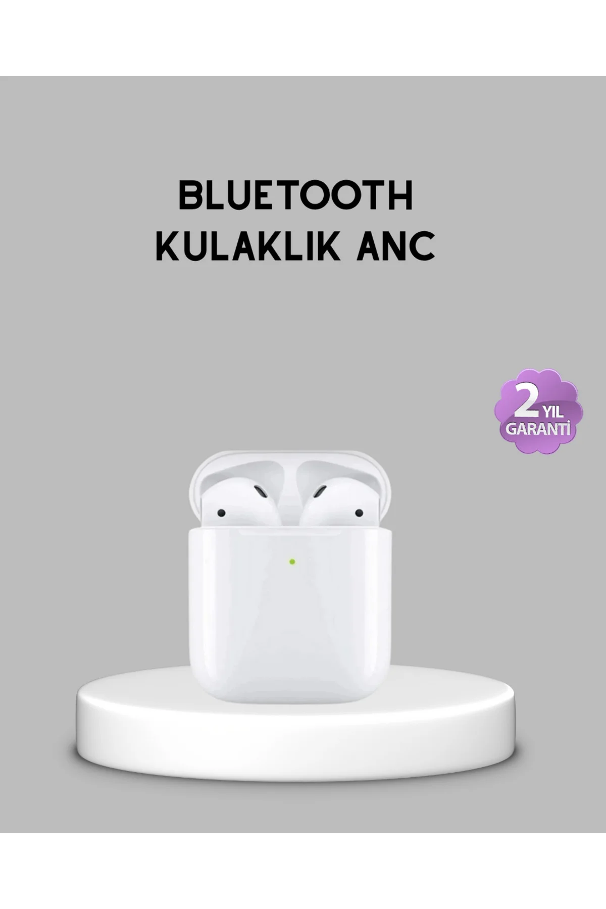 Aktif Gürültü Önlemeli Rgb Işıklı Kablosuz Kulak Üstü Kulaklık