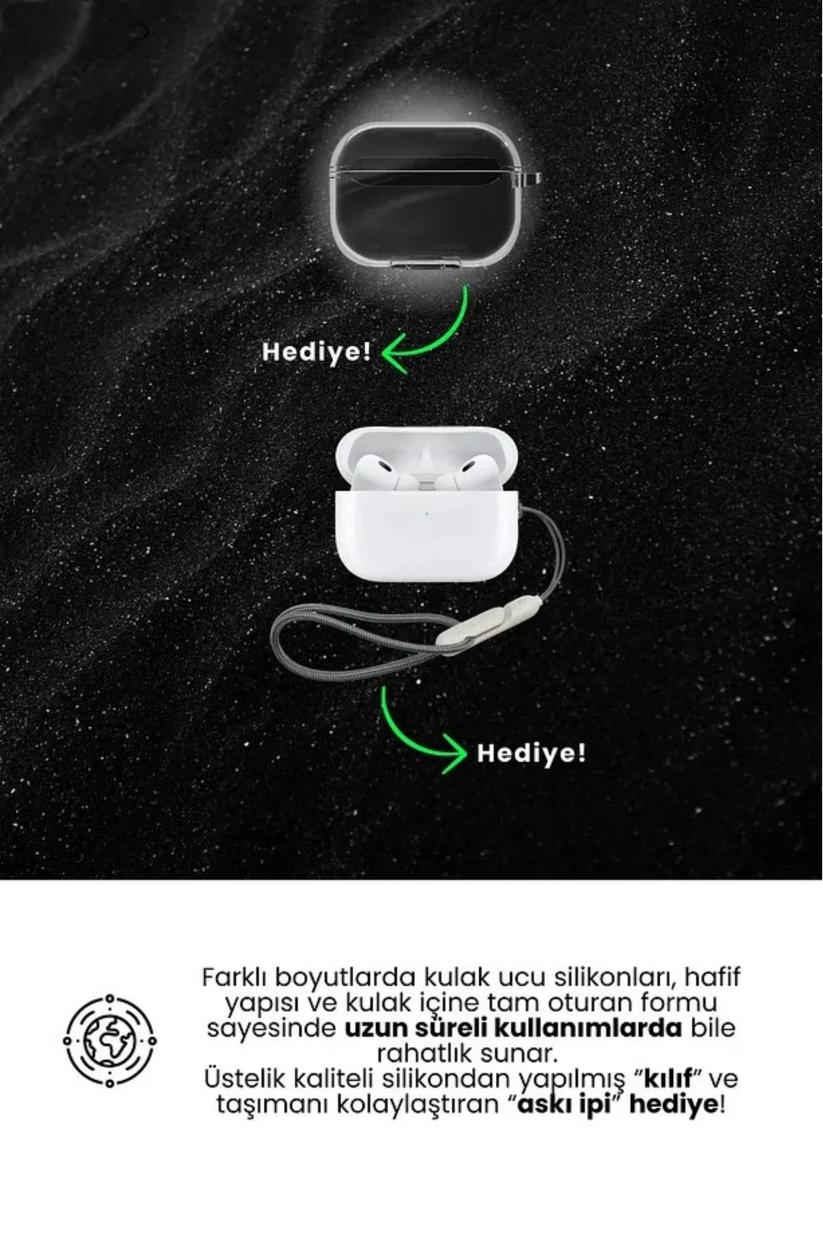 Aktif Gürültü Önlemeli (ANC) Pro TWS Bluetooth Kulaklık, Şeffaf Mod ve Gelişmiş Özellikler