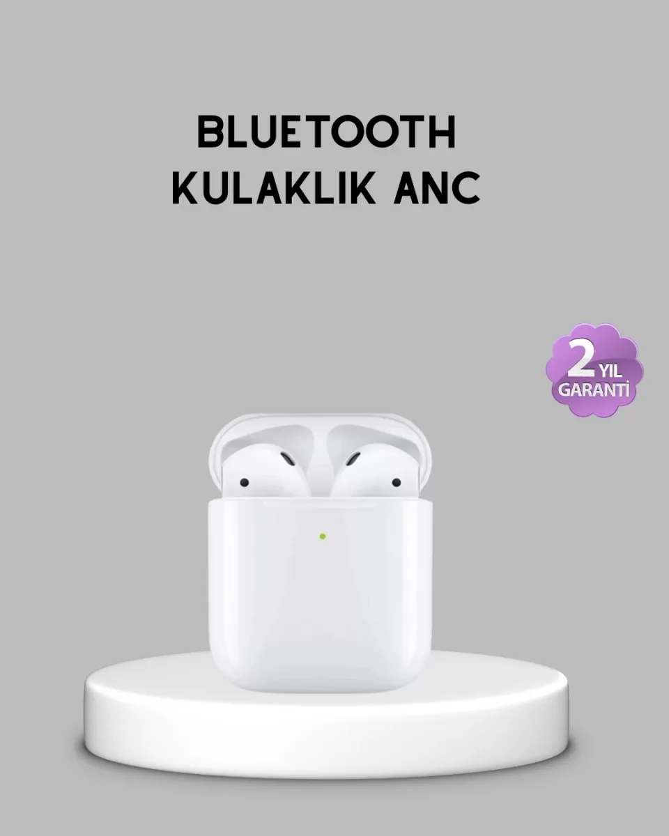 Aktif Gürültü Önlemeli RGB Işıklı Kablosuz Kulak Üstü Kulaklık - Lisinya