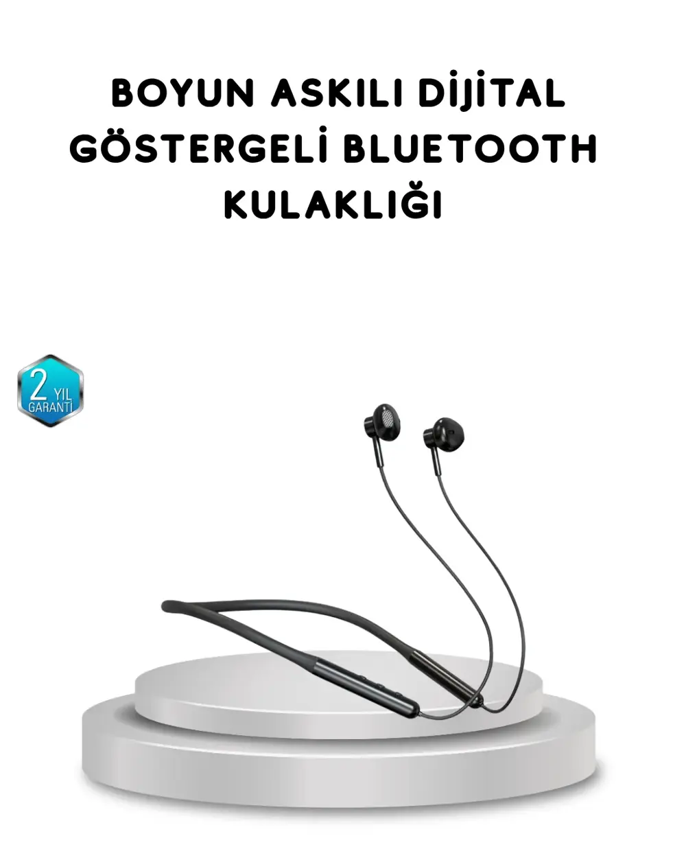Aktif Gürültü Önlemeli Bluetooth Kulaklık – Dokunmatik Kontrol, D