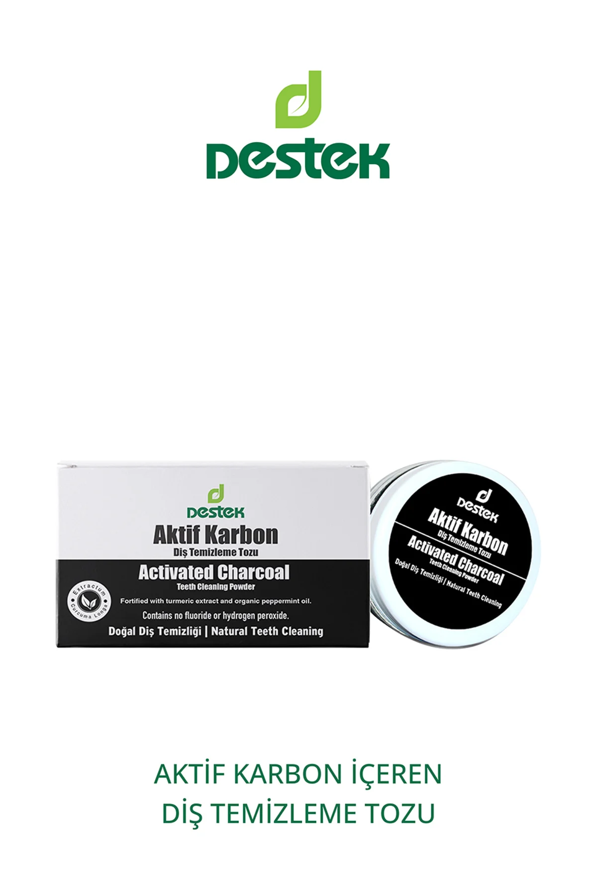 Aktif Karbon Diş Temizleme Tozu 30 gr