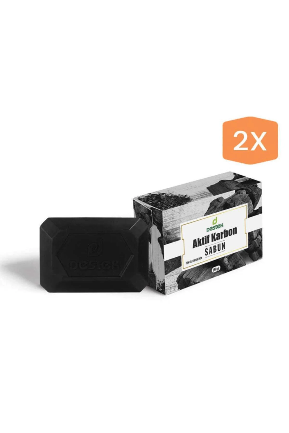 Aktif Karbon Sabunu 150 G (2 Adet)