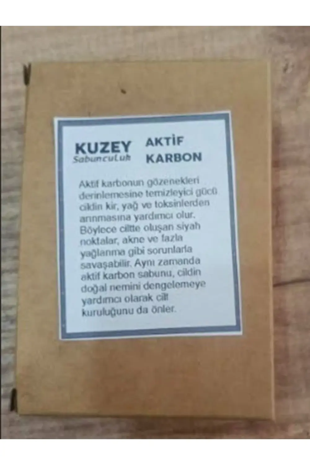 Aktif karbon sabunu