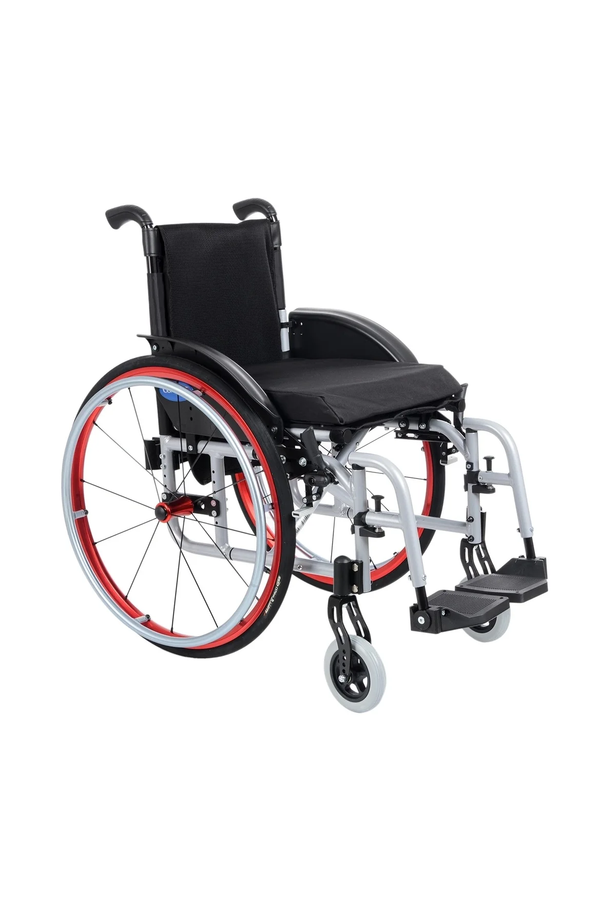 Aktif Sandalye | Hafif Alüminyum Şase, Quick Release Tekerlek, 40 cm Oturum, DM-315 - Görsel 3