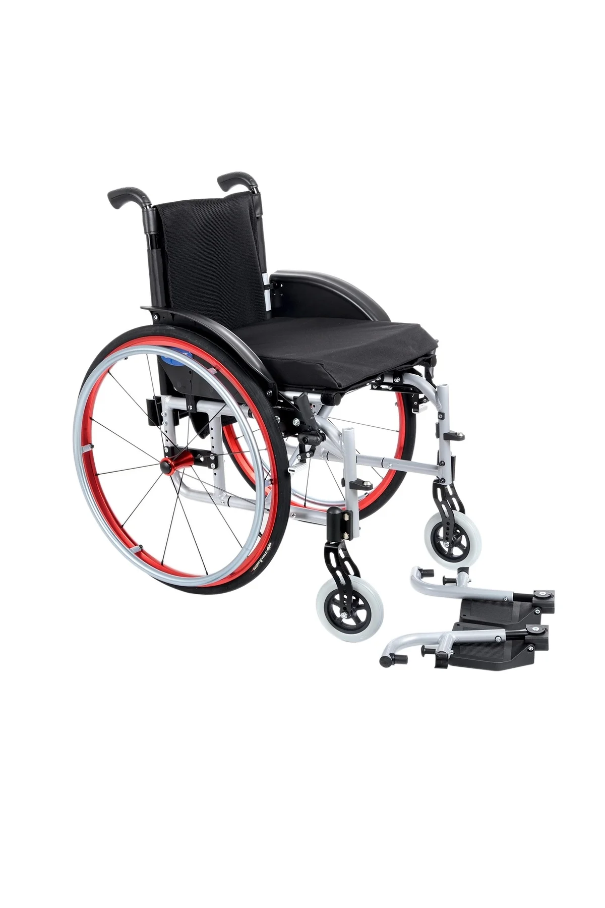 Aktif Sandalye | Hafif Alüminyum Şase, Quick Release Tekerlek, 40 cm Oturum, DM-315 - Görsel 6