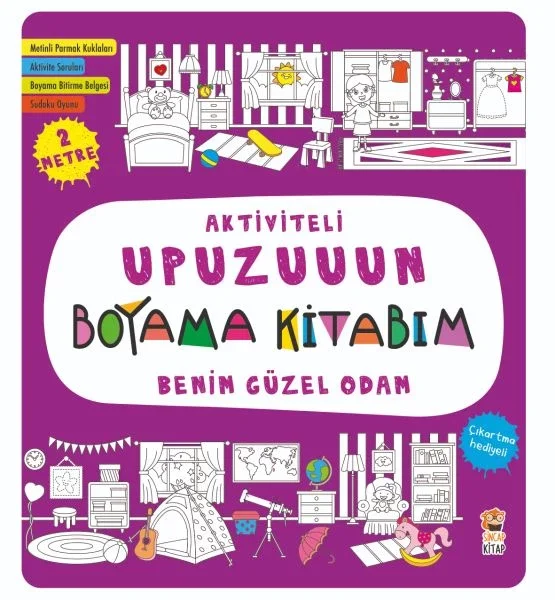 Aktiviteli Upuzuuun Boyama Kitabım - Benim Güzel Odam Fiyatı, Yorumları ve Özellikleri