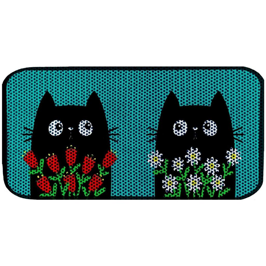 Aktunç Elekli Tuvalet Desenli Önü Kedi Kumu Paspası 60X120 cm DES