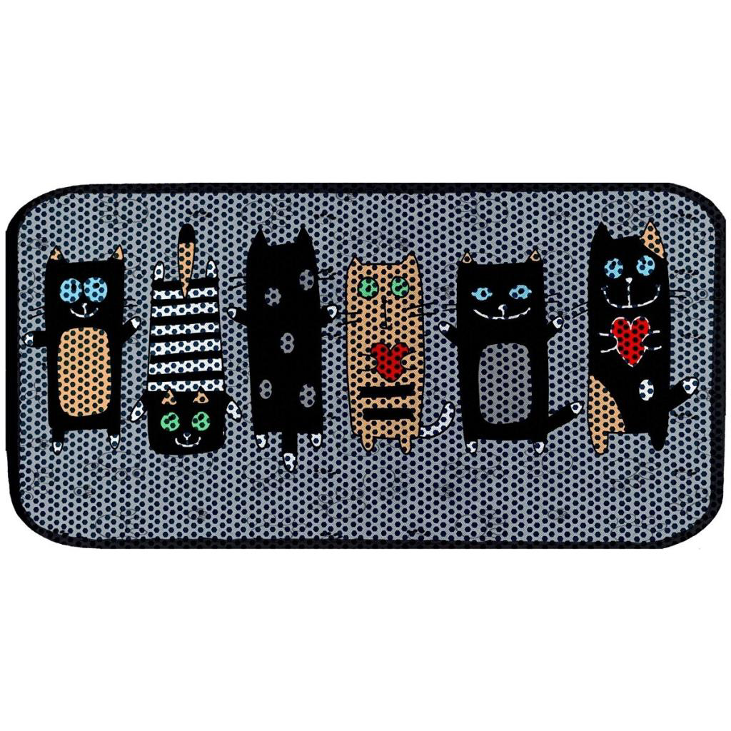 Aktunç Elekli Tuvalet Desenli Önü Kedi Kumu Paspası 60X120 cm DES