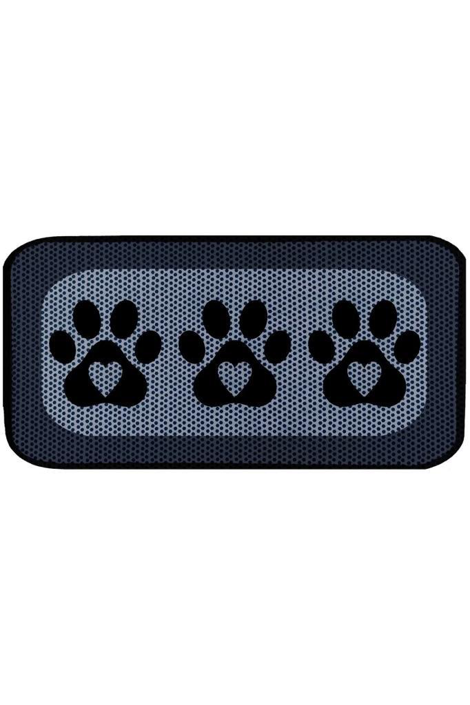 Aktunç  Elekli Tuvalet Desenli Önü Kedi Kumu Paspası 60X120 Cm Des