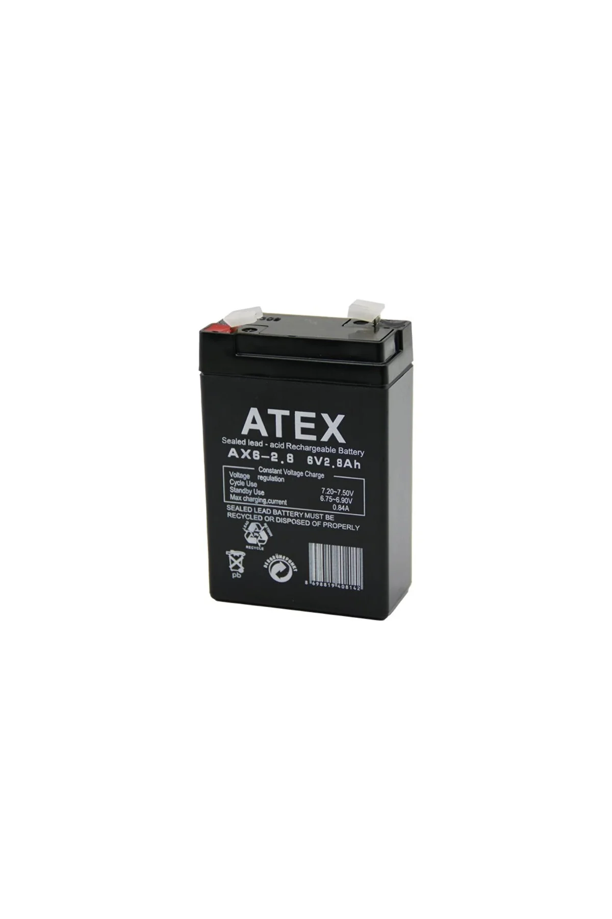 Akü İnce Akü 6V 2.8Ah Amper Akü İnce Akü 6V 2.8Ah Amper
