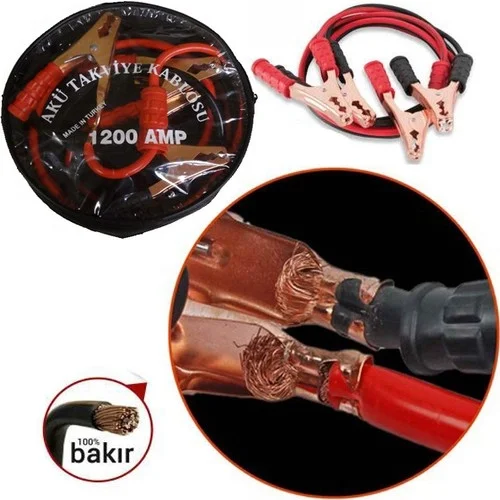 Akü Takviye Kablosu 1200 Amper (taşıma Çantalı) Bx40 Fiyatı, Yorumları ve Özellikleri