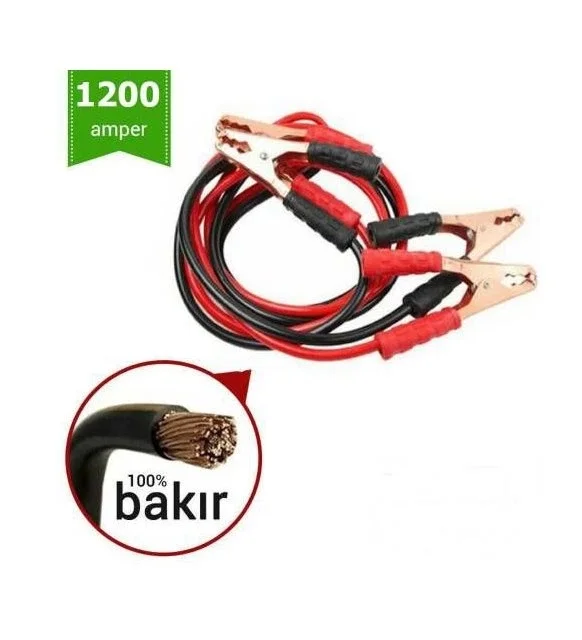 Akü Takviye Kablosu 1200 Amper (taşıma Çantalı) Fiyatı, Yorumları ve Özellikleri