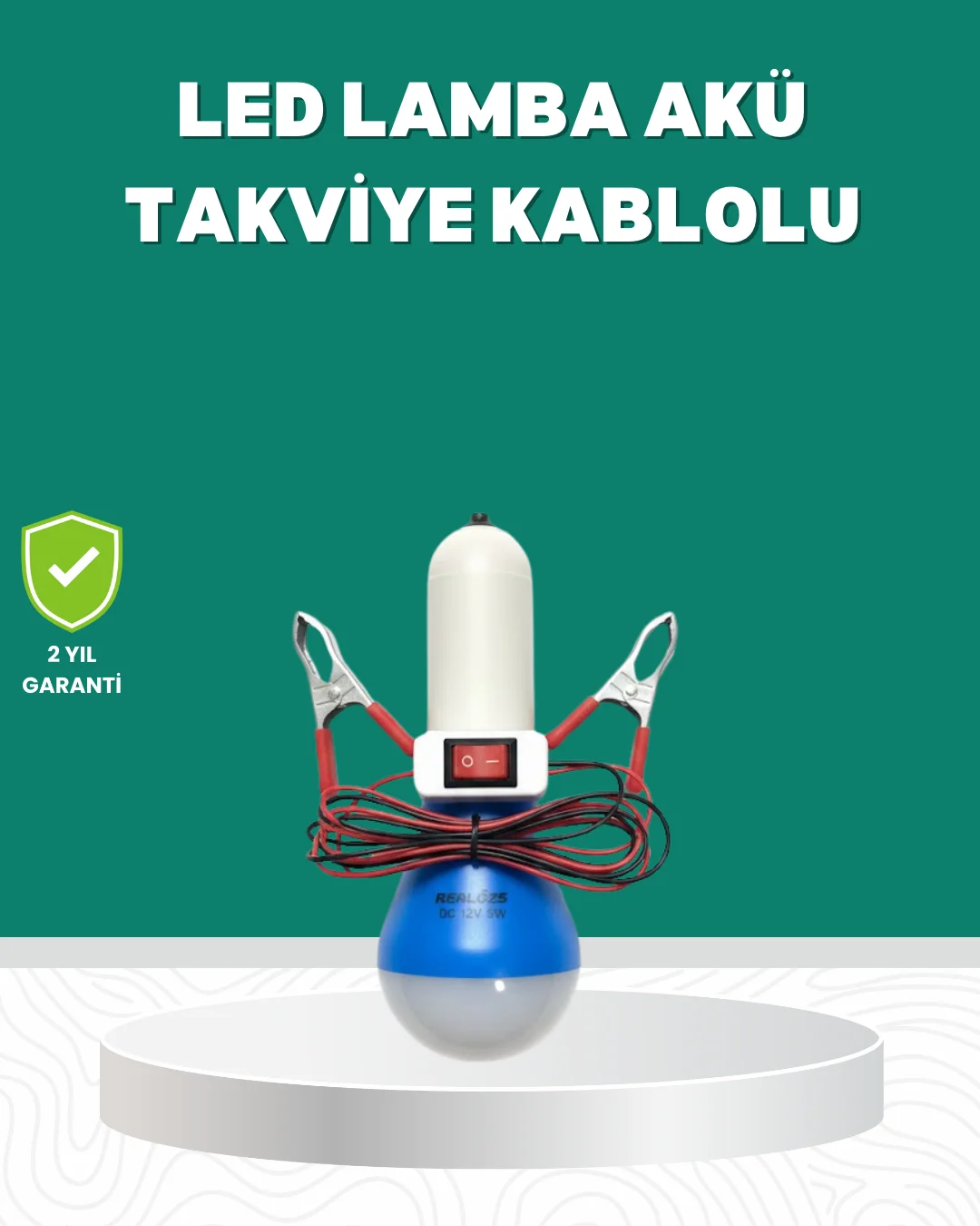 Aküden Çalışan 12V LED Ampul Taşınabilir Kullanım Fiyatı, Yorumları ve Özellikleri