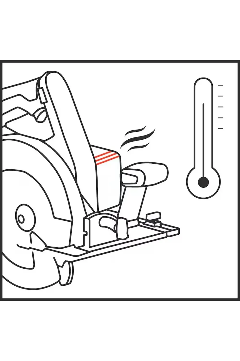 Akülü Dairesel Testere AHKS 18-68 Compact - Bataryasız, Güçlü ve