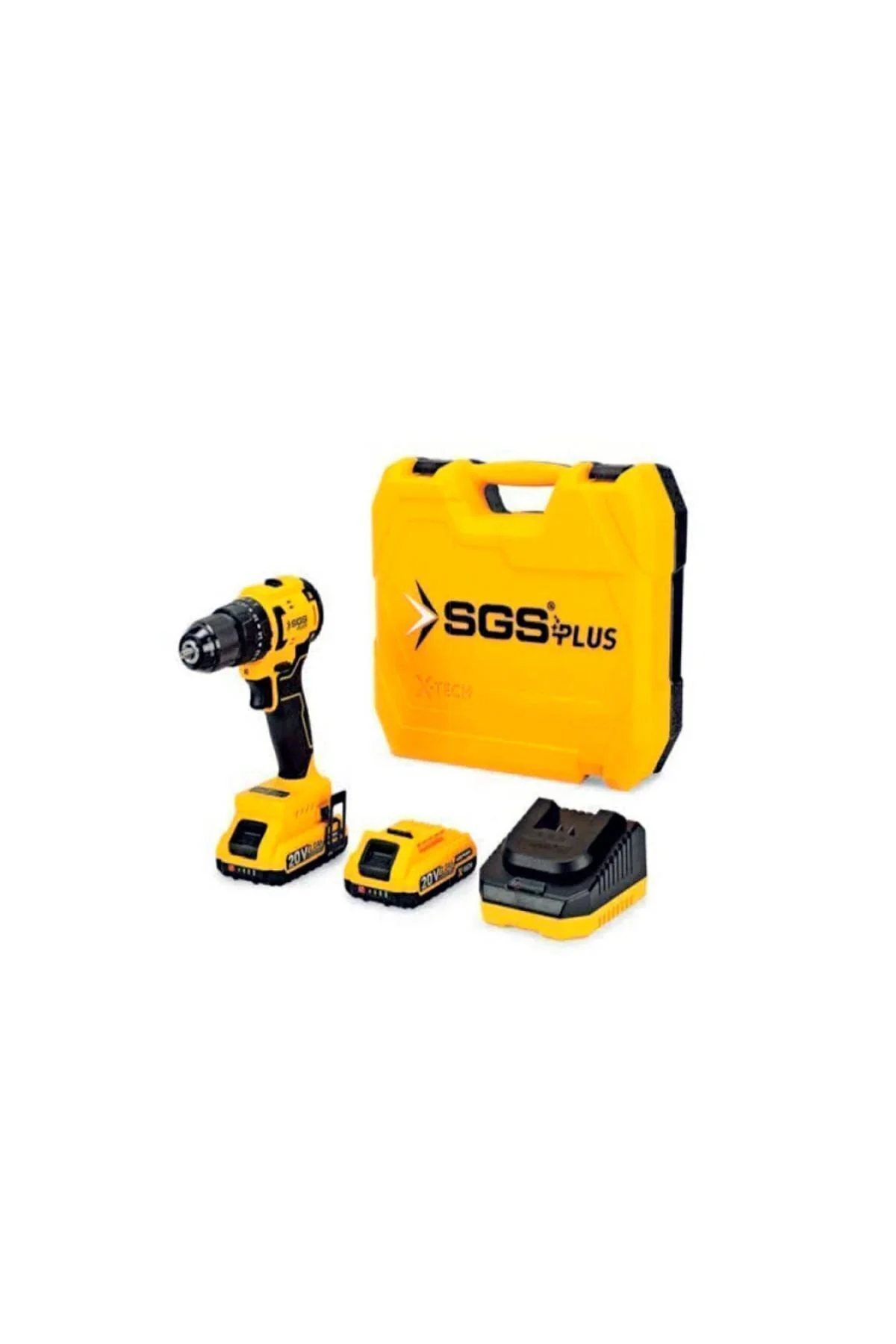 Akülü Darbeli Matkap Seti 20 Volt - 2 Amper SGS5530