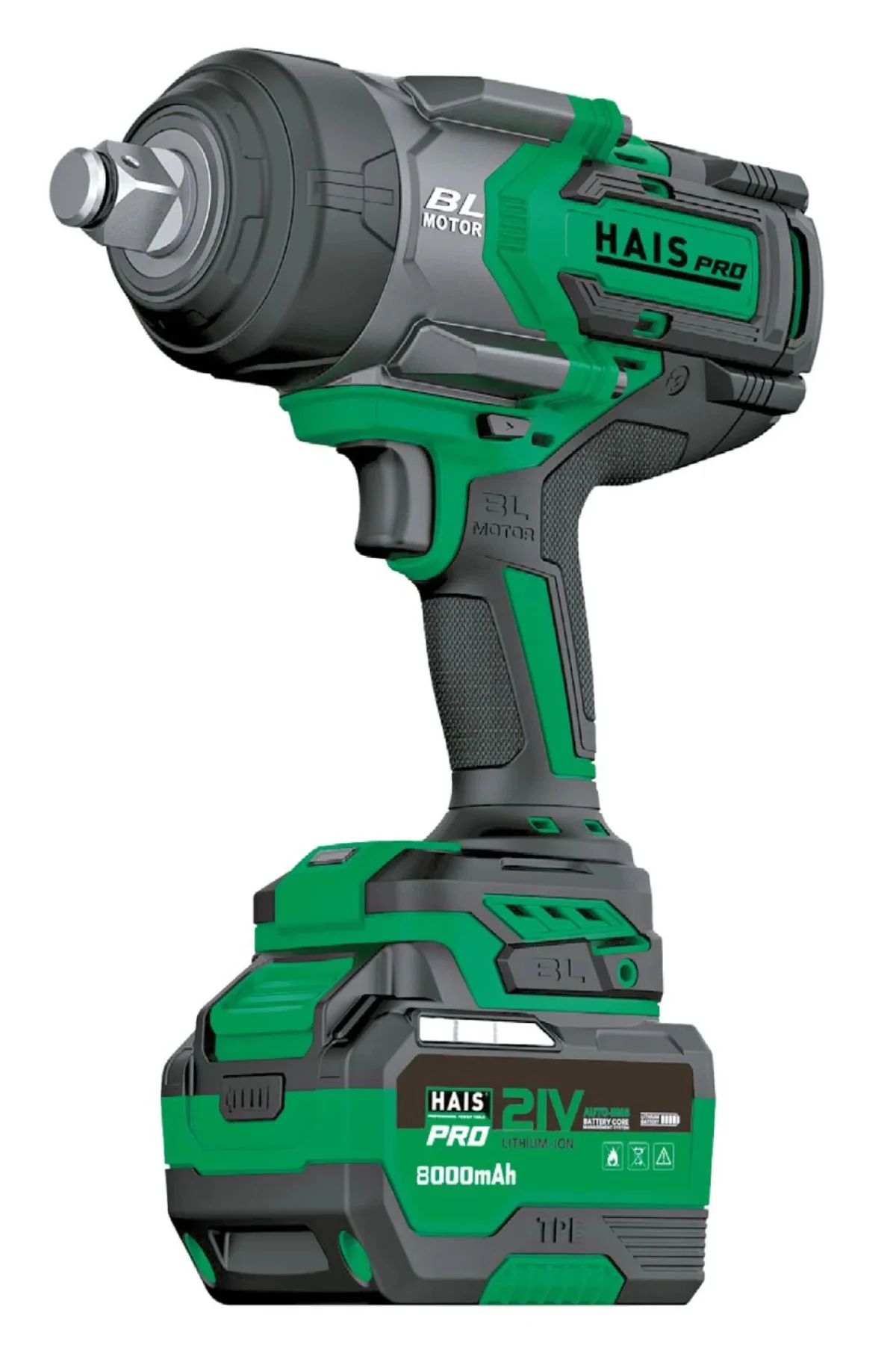 AKÜLÜ DARB.SOM.SIK.2000NM 21VDC-8.0 RB-819 HAISPRO 3/4