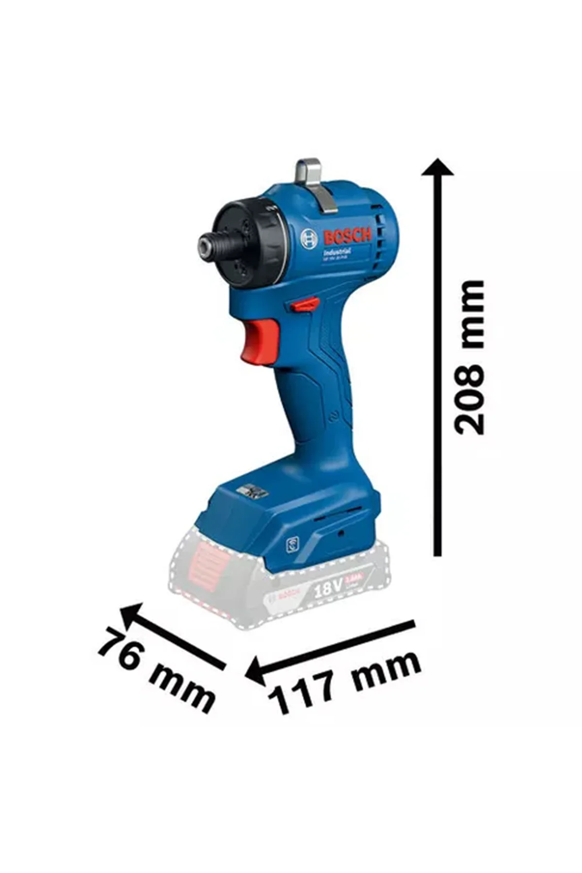 Akülü Delme Vidalama ISR 18V 30 PHX - 06019M7120