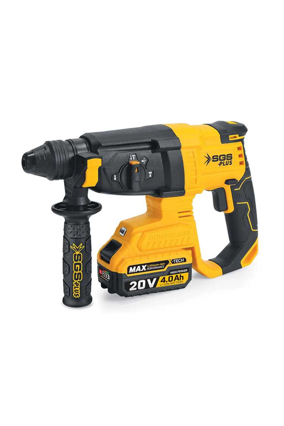 AKÜLÜ ELEKTRO PNÖMATİK KIRICI DELİCİ SETİ 20V 2*4.0Ah (KÖMÜRSÜZ M