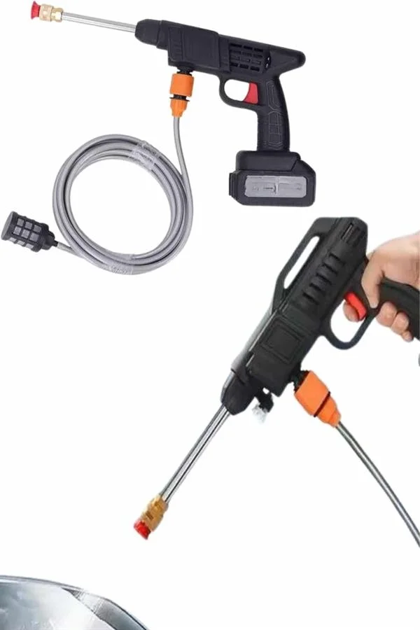 Akülü Oto Araç Yıkama Yüksek Basınçlı Araba Yıkama Makinesi Şarjlı Akülü Oto Araç Yıkama Yüksek Basınçlı Araba Yıkama Makinesi Şarjlı