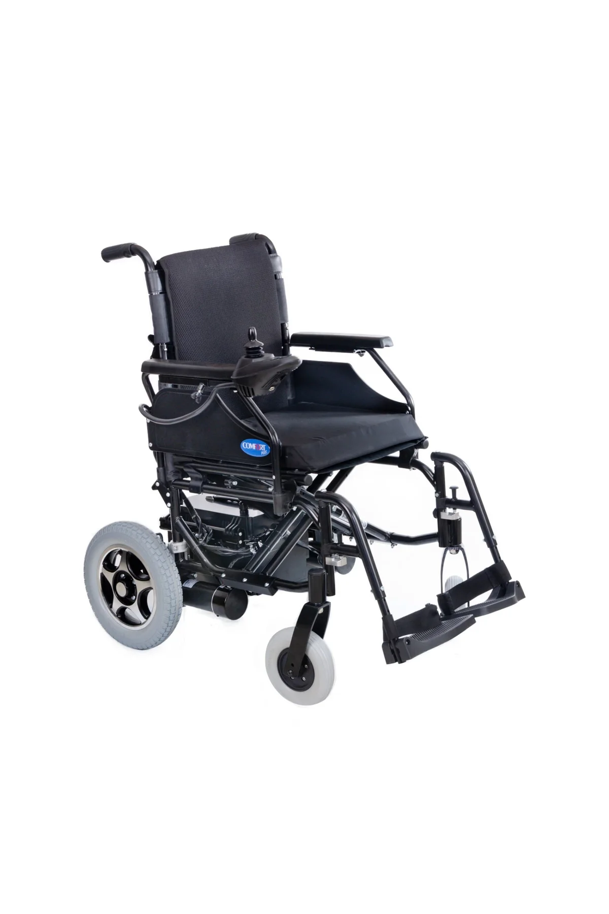 Akülü Sandalye Siyah | 340W Motor,Katlanır Çelik Şase,120kg Taşıma Kapasiteli Escape LX