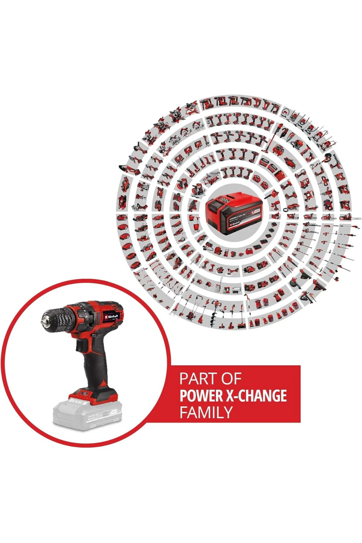 Akülü Vidalama TC-CD 18/35 Li-Solo Power X-Change (Li-Ion, 18 V, 
