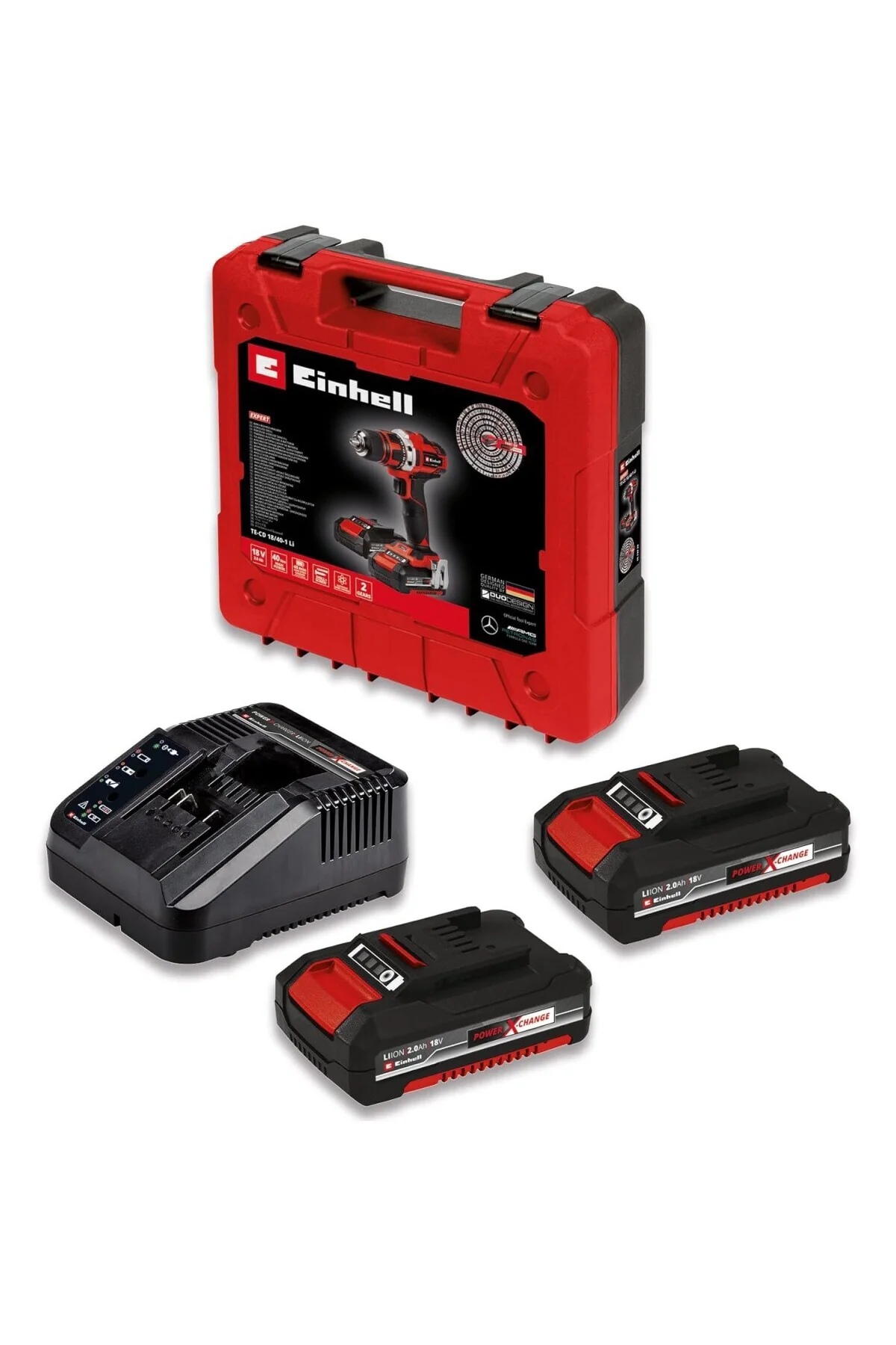 Akülü Vidalama TE-CD 18/40-1 Li Kit Power X-Change (18 V, 40 Nm, Akülü Vidalama TE-CD 18/40-1 Li Kit Power X-Change (18 V, 40 Nm,