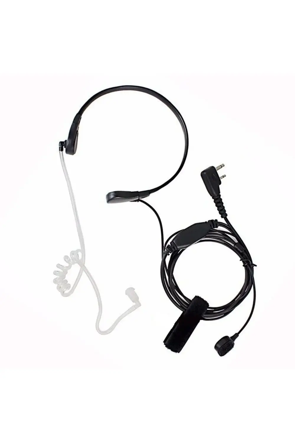 Akustik Boyun Tipi Kulaklık Paintbal Motosiklet Paraşüt Şeffaf Ak