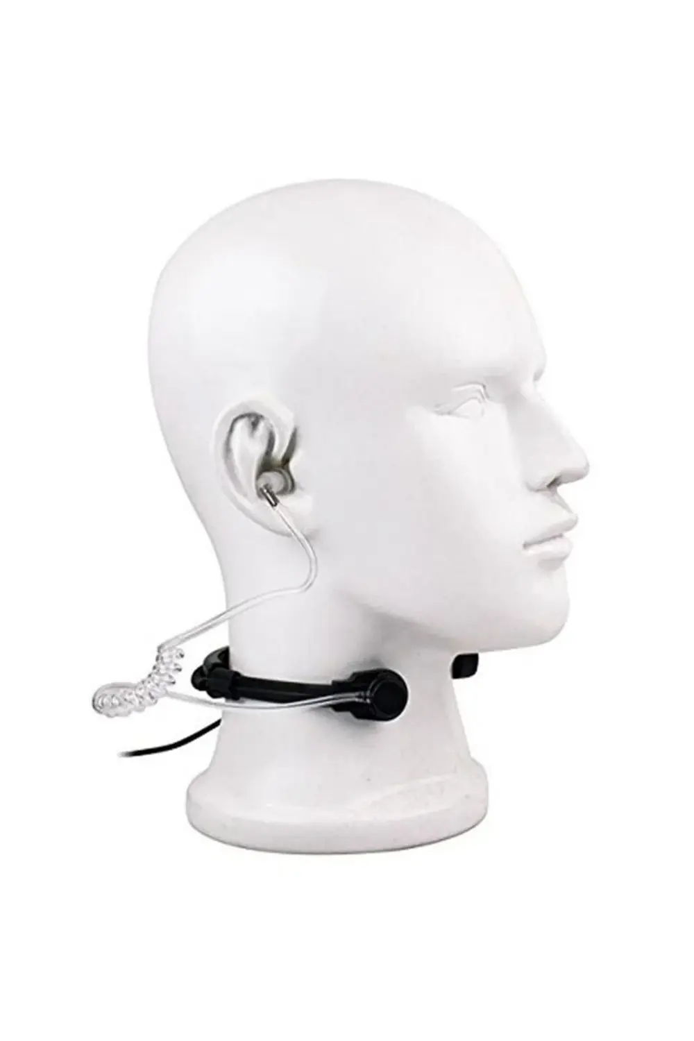 Akustik Boyun Tipi Kulaklık Paintbal Motosiklet Paraşüt Şeffaf Ak