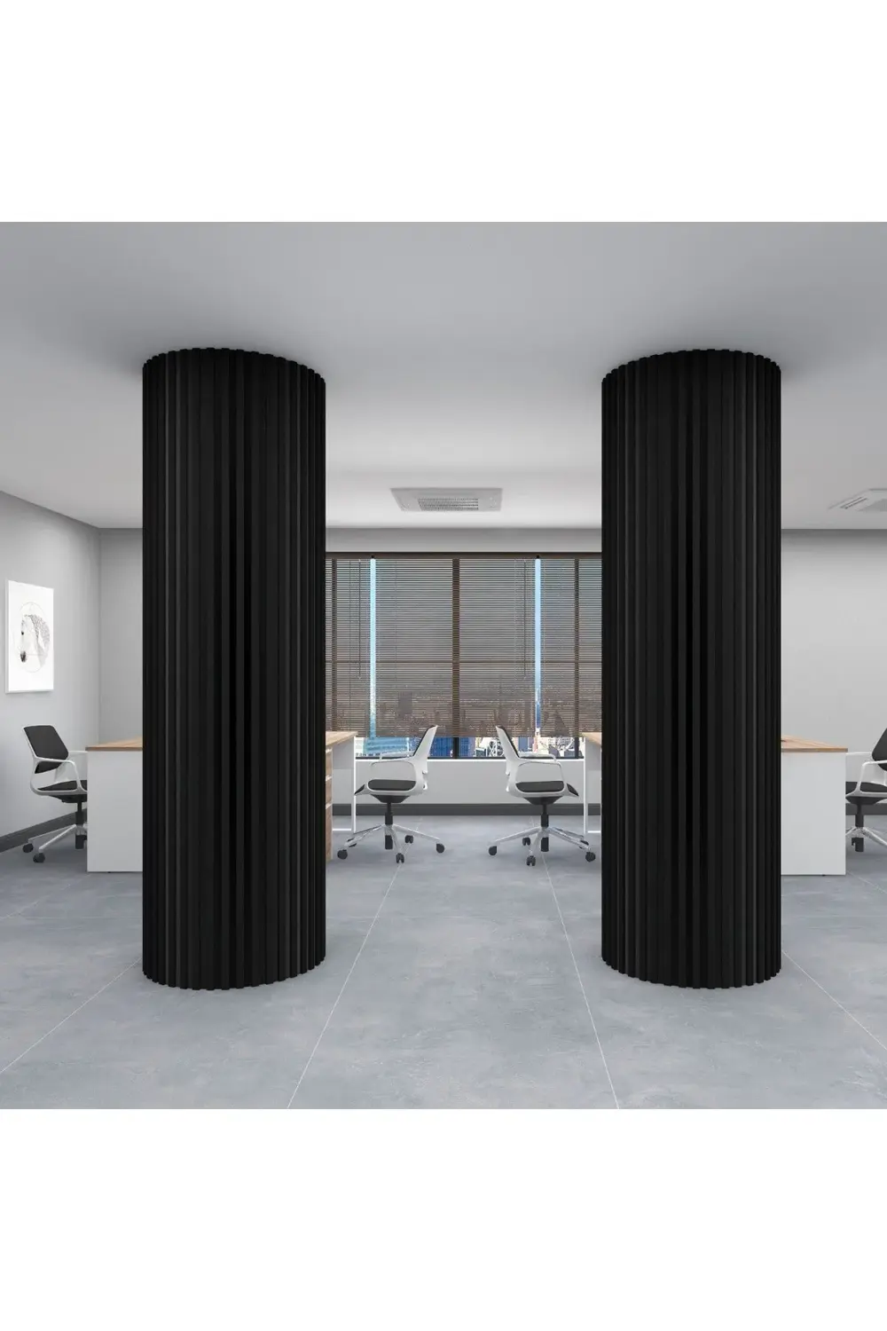 Akustik Duvar Paneli MDF Duvar Paneli 61x278 cm Akupanel Dekorati