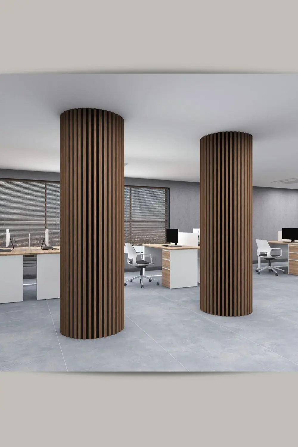 Akustik Duvar Paneli MDF Duvar Paneli 61x278 cm Akupanel Dekorati