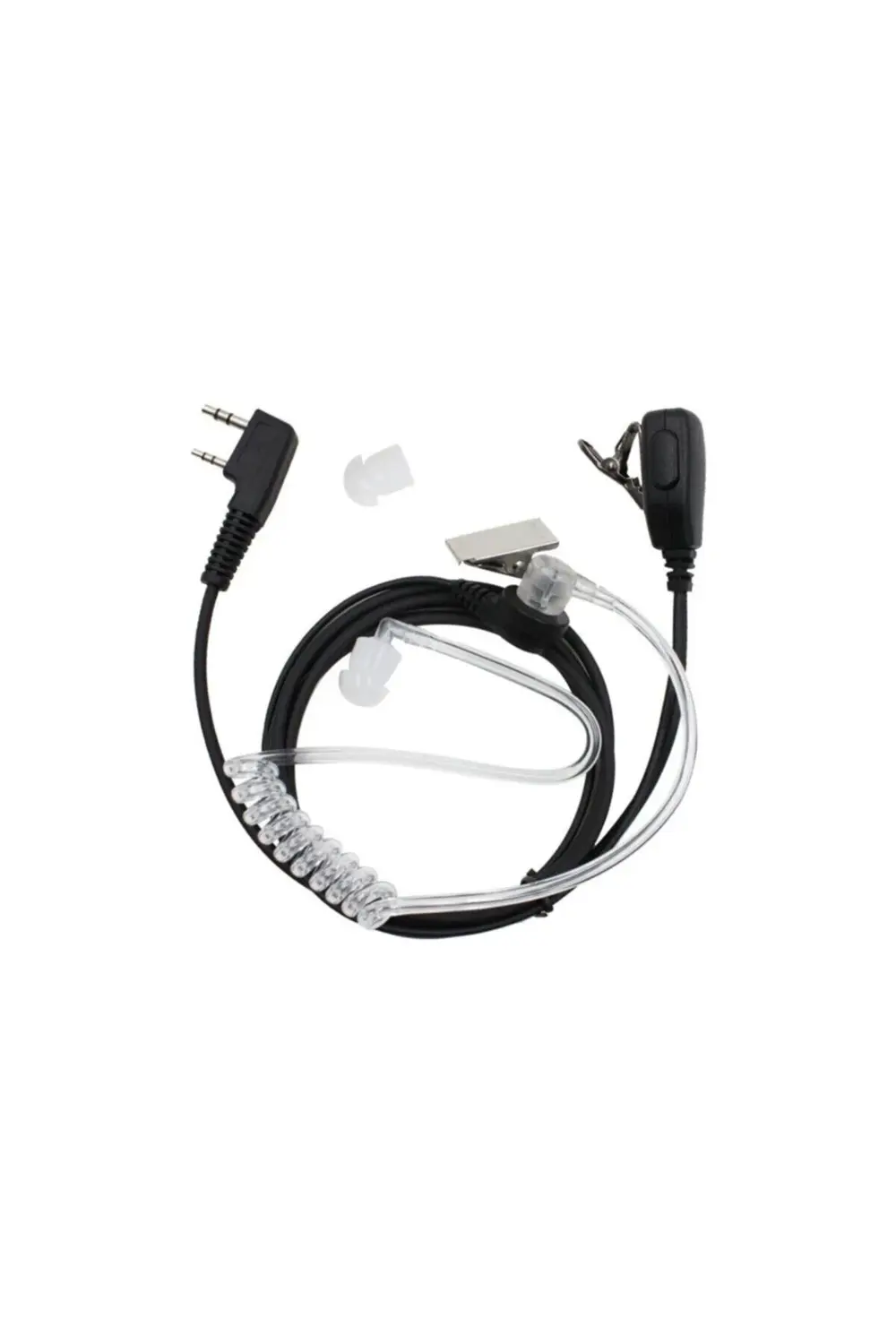 Akustik Hortumlu Telsiz Kulaklığı Siyah Baofeng-kırısun-sfe-wouxu