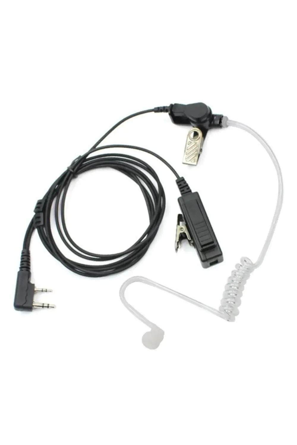 Akustik Hortumlu Telsiz Kulaklığı (siyah) (sfe-kırısun-tyt-wouxun