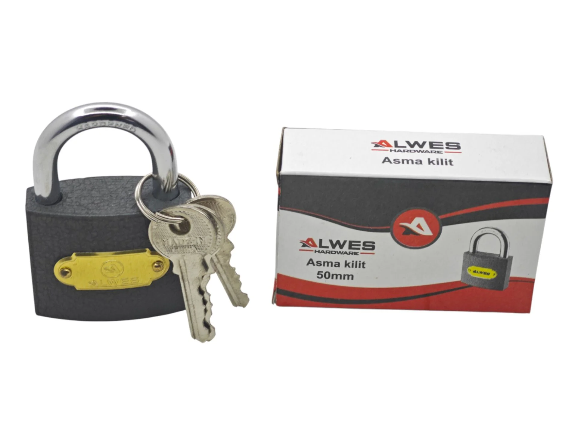 AL-2625   Alwes Gri Asma Kilit 50mm