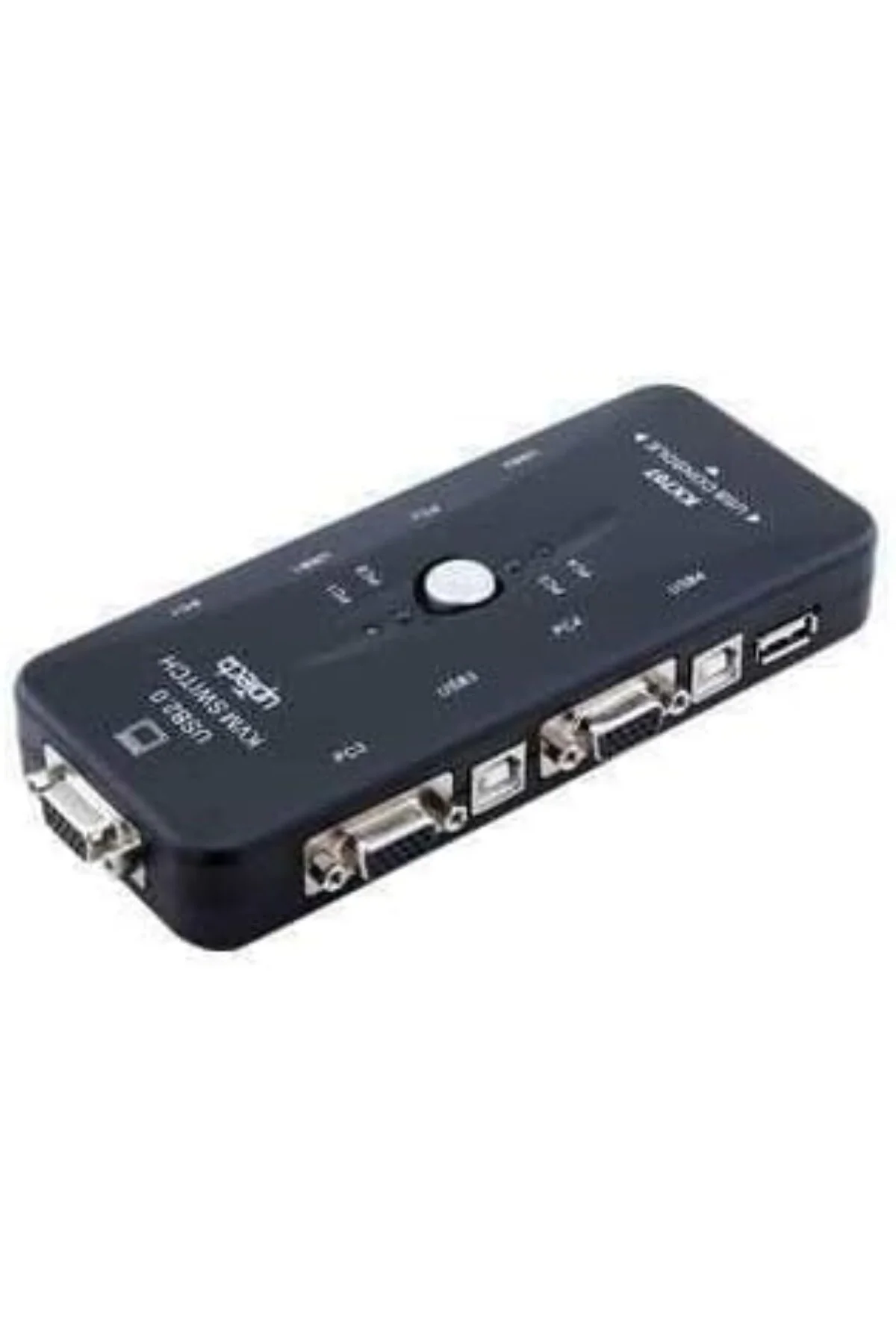 Al-4210 4 Port USB Kvm Switch 4 PC Kasa Tek Kontrol Çoklu VGA