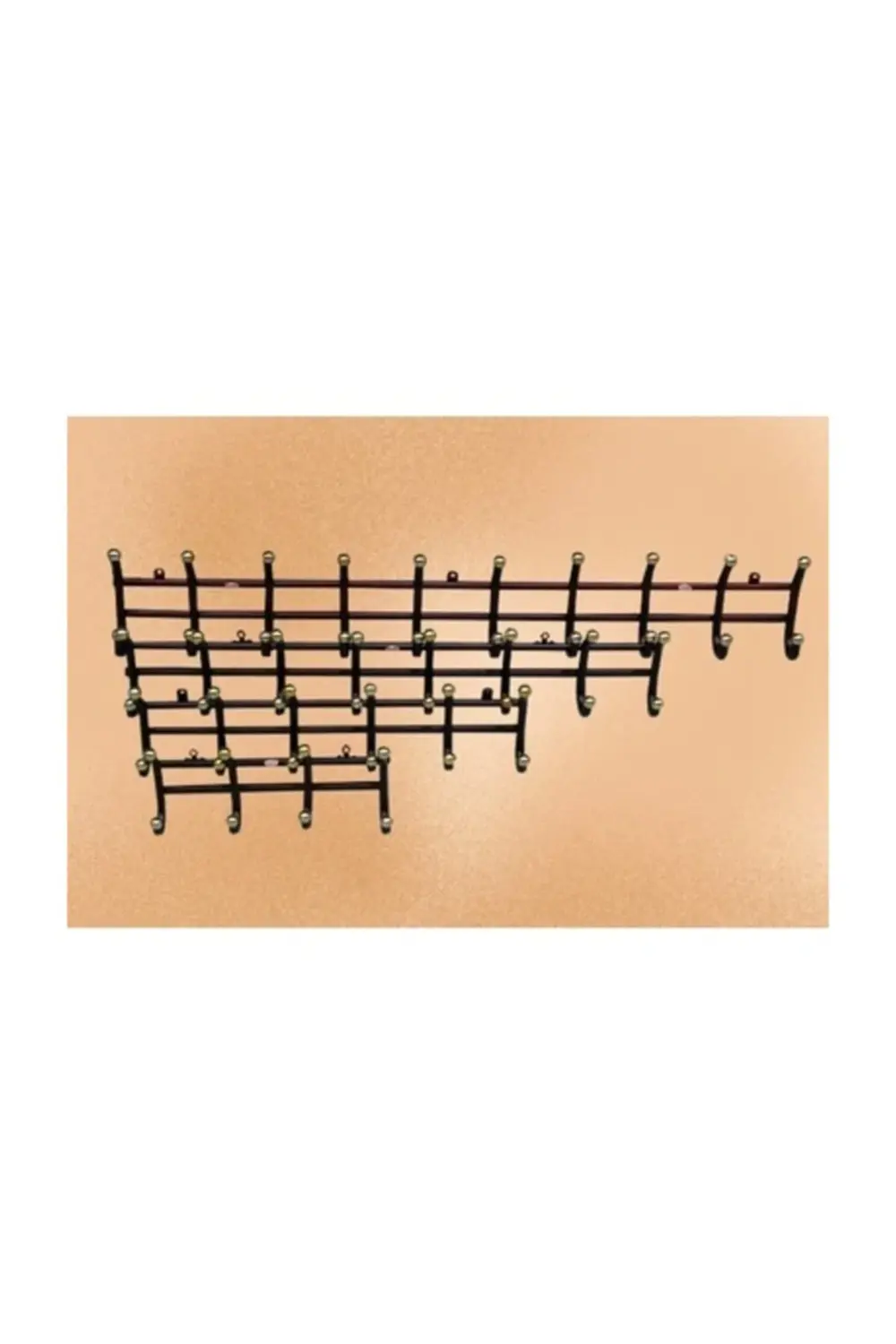 Al Duvar Askısı Bordo 10 Parmak