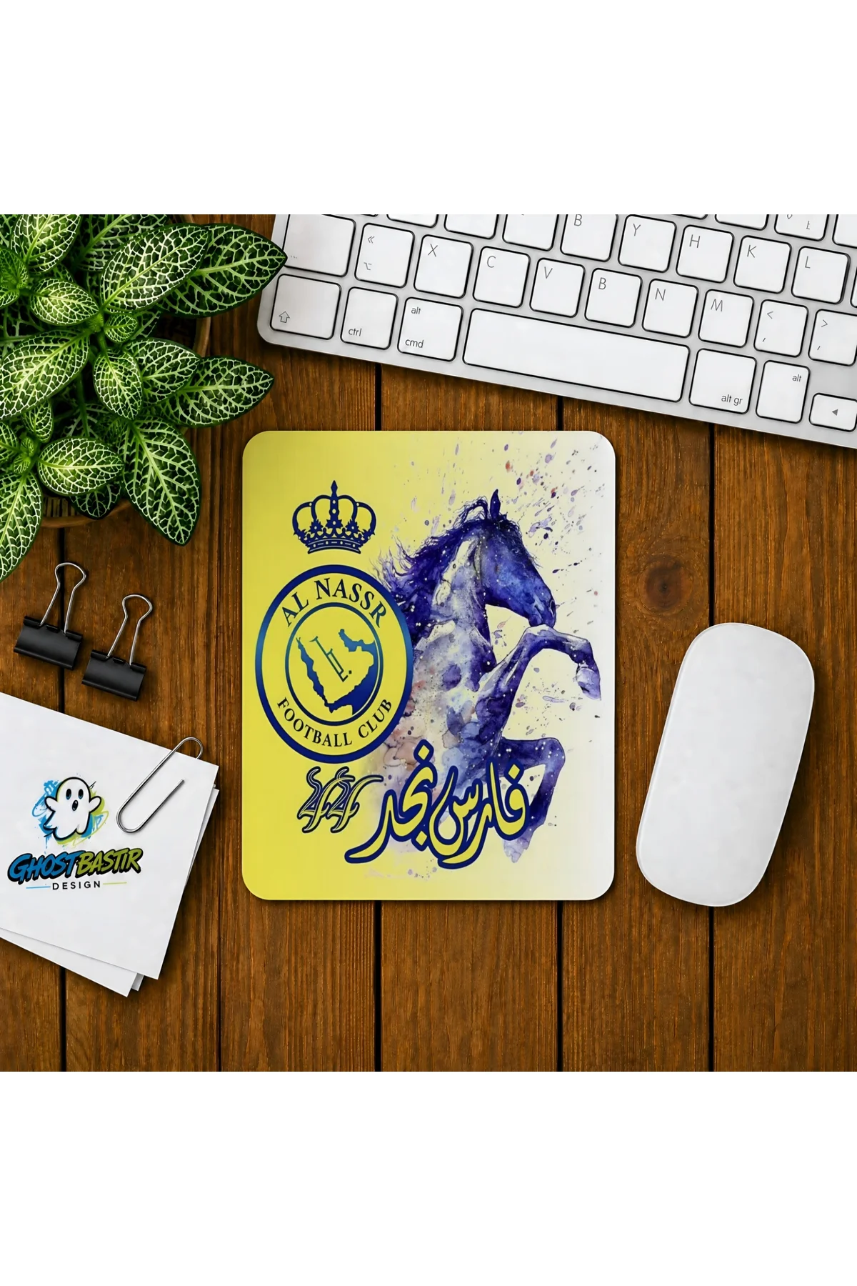 Al Nassr F.C. Baskılı Oyuncu Mousepad 008