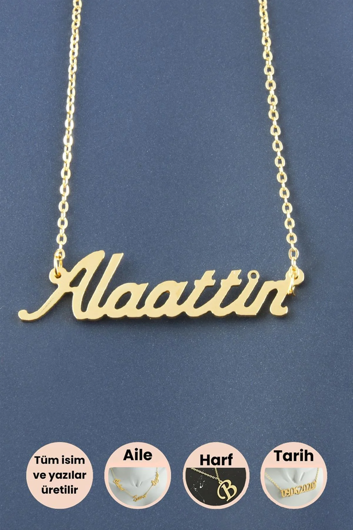 Alaattin İsimli Kolye Alaattin İsimli Kolye