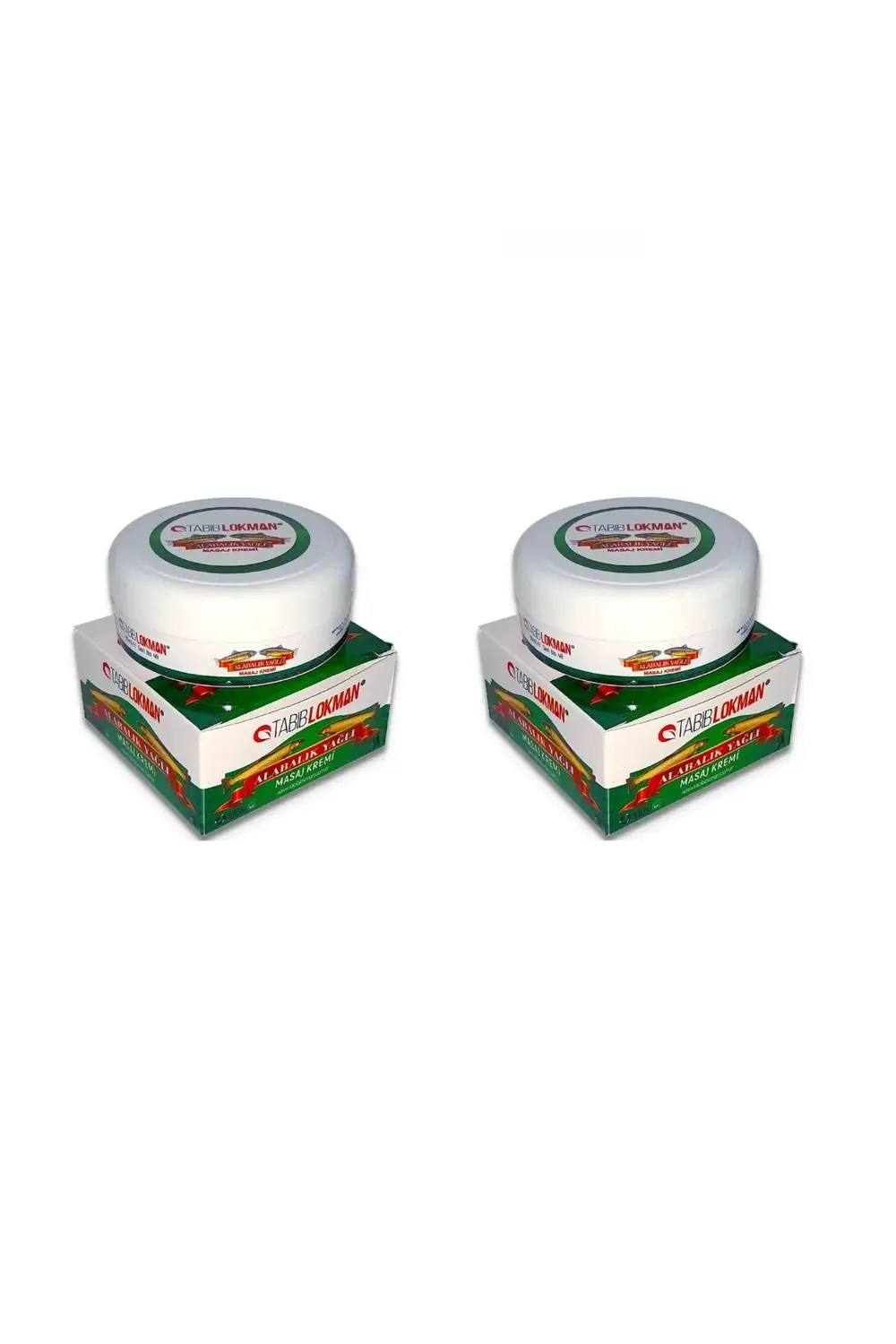 Alabalık Yağı Özlü Bitkisel Masaj Kremi 2 X 65 gr